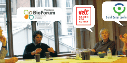 Rondetafel Bioforum, Velt, BBLV, Wervel